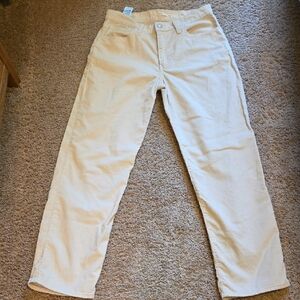 Levi's Women's Off White '94 Baggy Corduroys